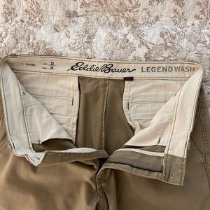 Mens Eddie Bauer Khaki slacks